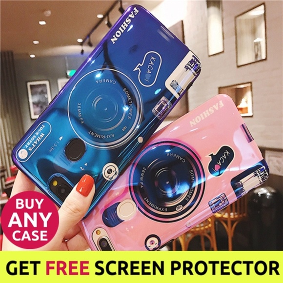 GoByte Accessories - NEW iPhone Max/XR/XS/X/7/8/Plus Camera Theme Case